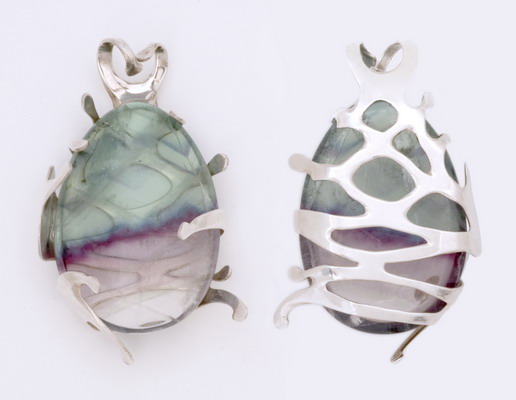 fluorite pendant
